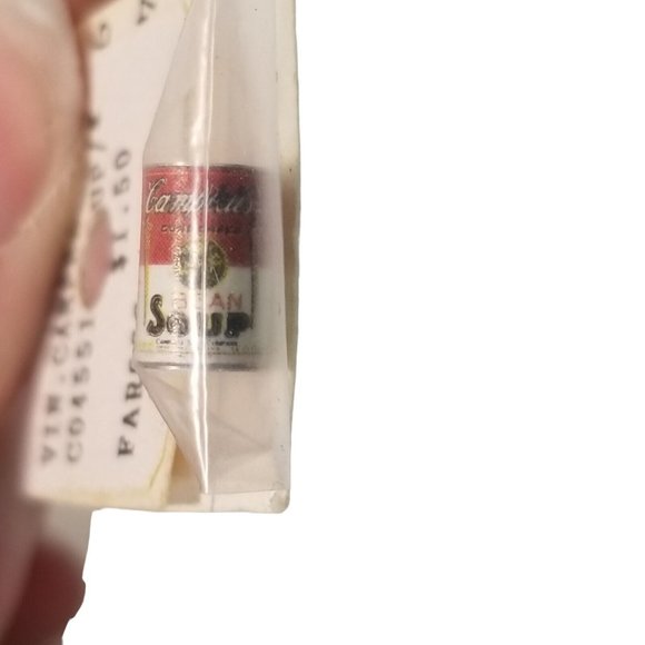 Dollhouse Miniature Groceries Cans of Soup (2) Campbells Store Kitchen Fridge - Picture 8 of 9